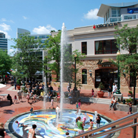 the fountain in downtown oroville, california